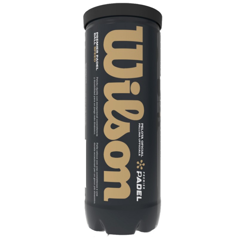 Bottle balls Wilson Premier Padel Speed x 3