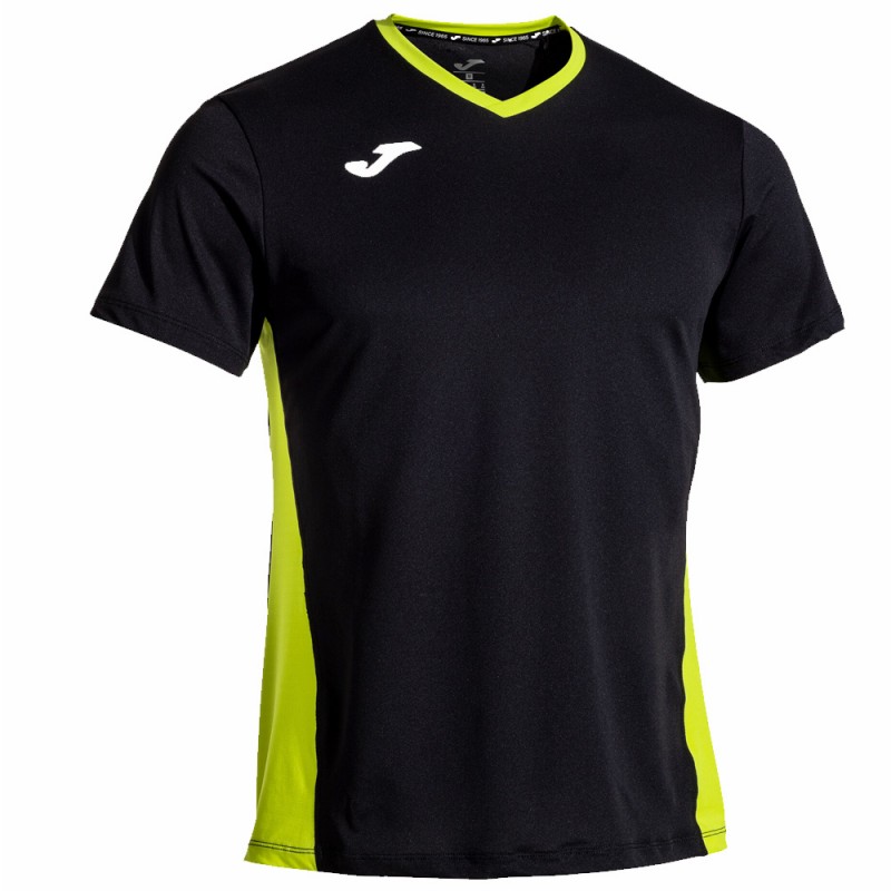 t-shirt Joma Court black green