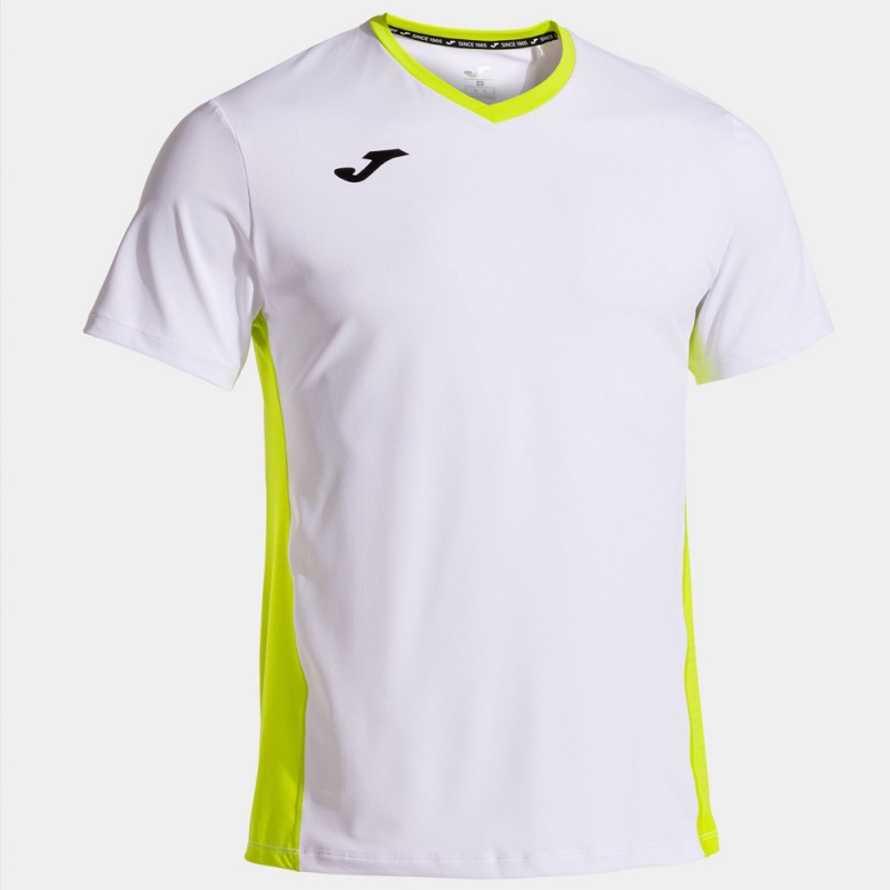 t-shirt Joma Court white green