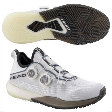 Head Motion Pro BOA white black 2024 padel shoes