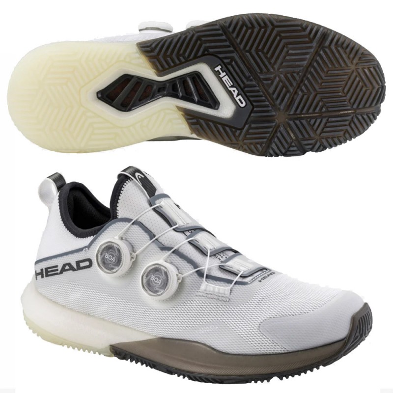 Head Motion Pro BOA white black 2024 padel shoes