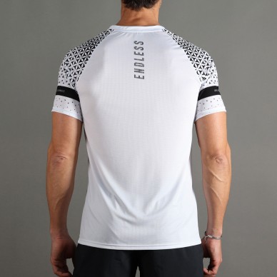 Endless Feisty Geo white t-shirt