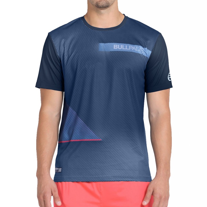 Bullpadel Carino navy blue t-shirt