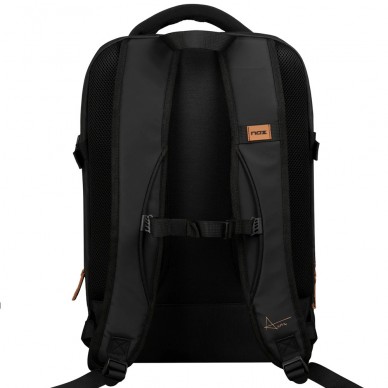Nox Luxury Open Series black brown backpack