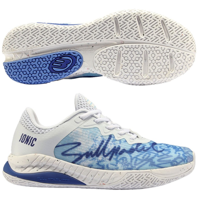 Bullpadel Ionic Woman 24I white light blue 2024 padel shoes