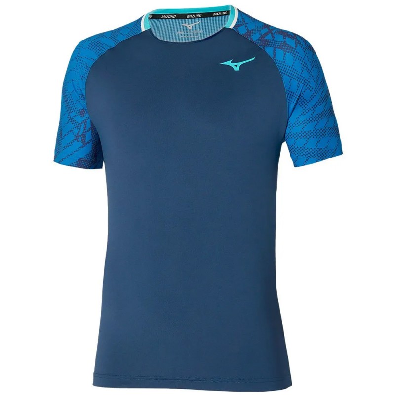 T-shirt Mizuno Tennis Mugen Shadow Tee navy blue