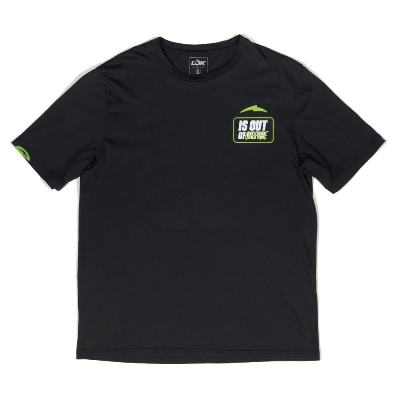 T-shirt Lok Out Of Office By Mr. M black