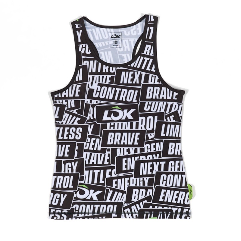 T-shirt Lok Sticker Storm Tank black