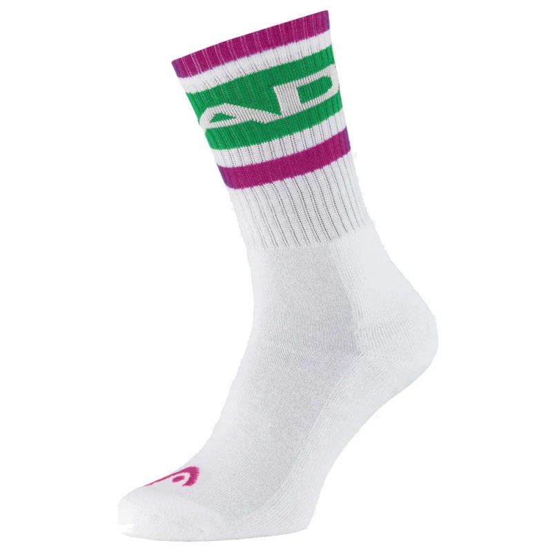 Socks Head Tennis 1P Crew Candy Green