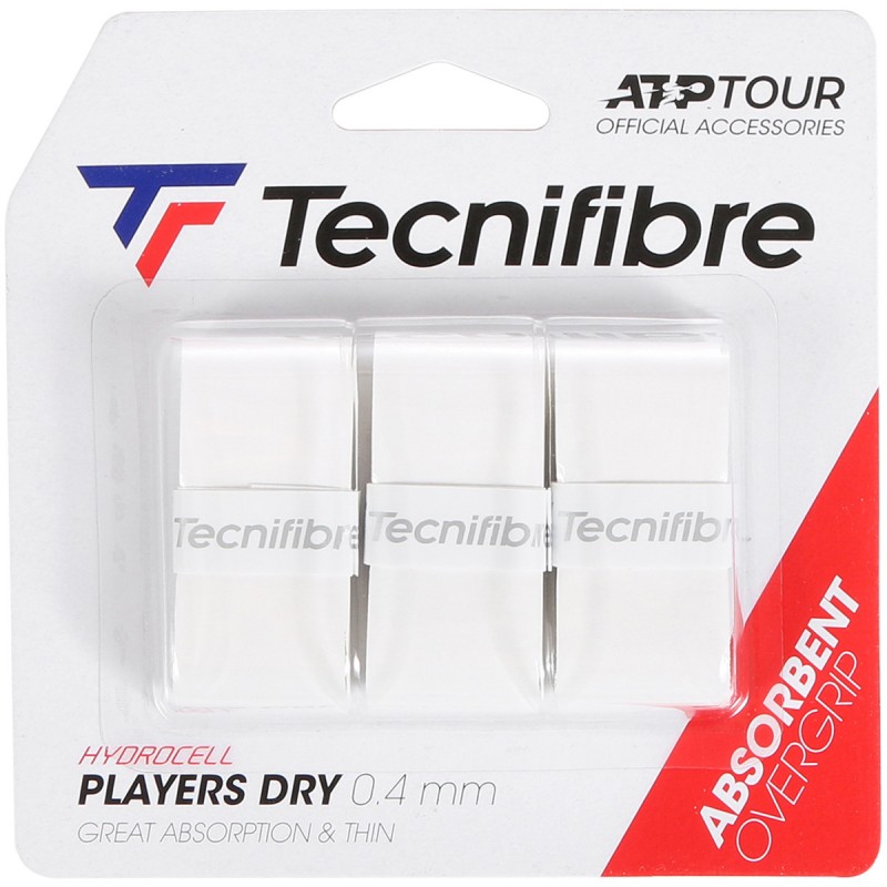 Overgrips Tecnifibre Players Dry white