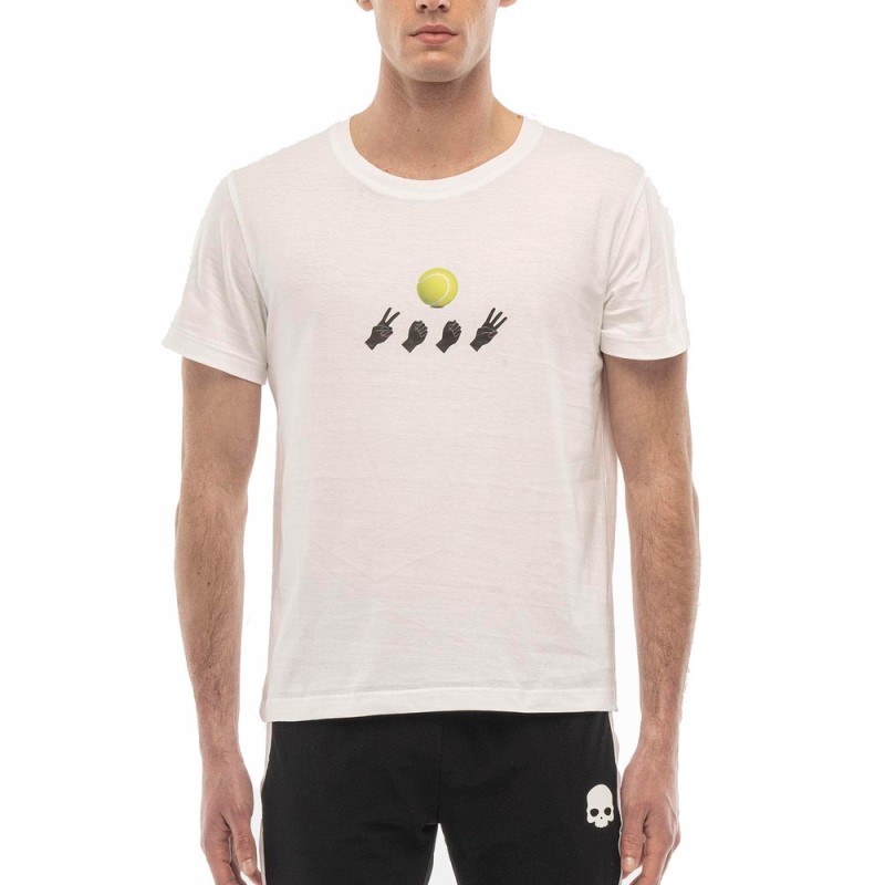 T-shirt Hydrogen Tennis Ball white