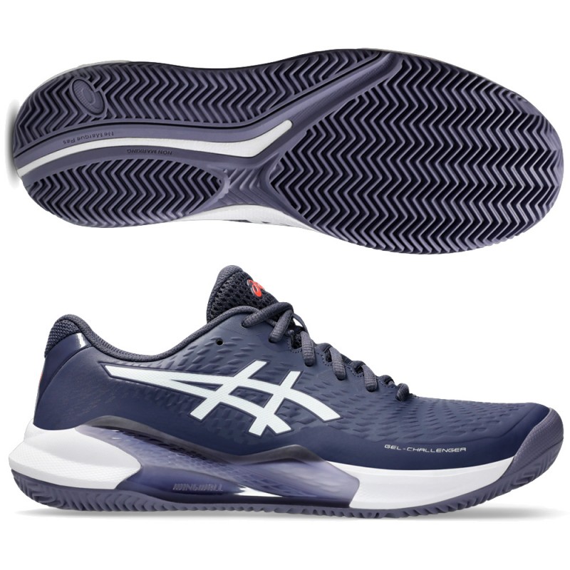 Asics Gel Challenger 14 Clay indigo fog white 2025 padel shoes