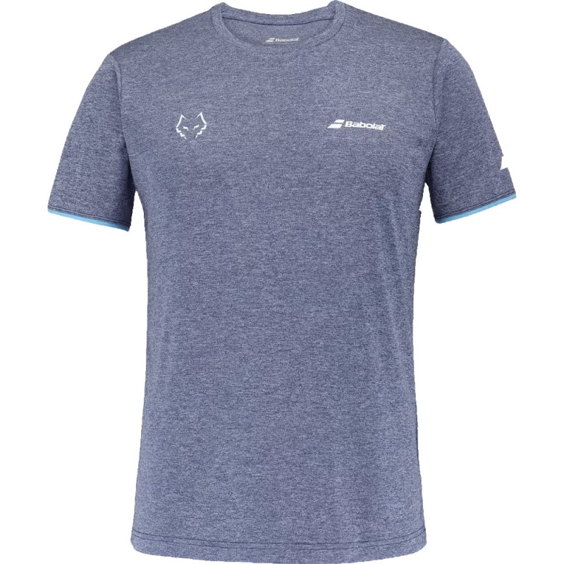 T-Shirt Babolat Crew Neck Tee Lebrón Blue