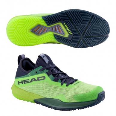 Head Motion Pro Men Lime Navy 2025 Padel Shoes