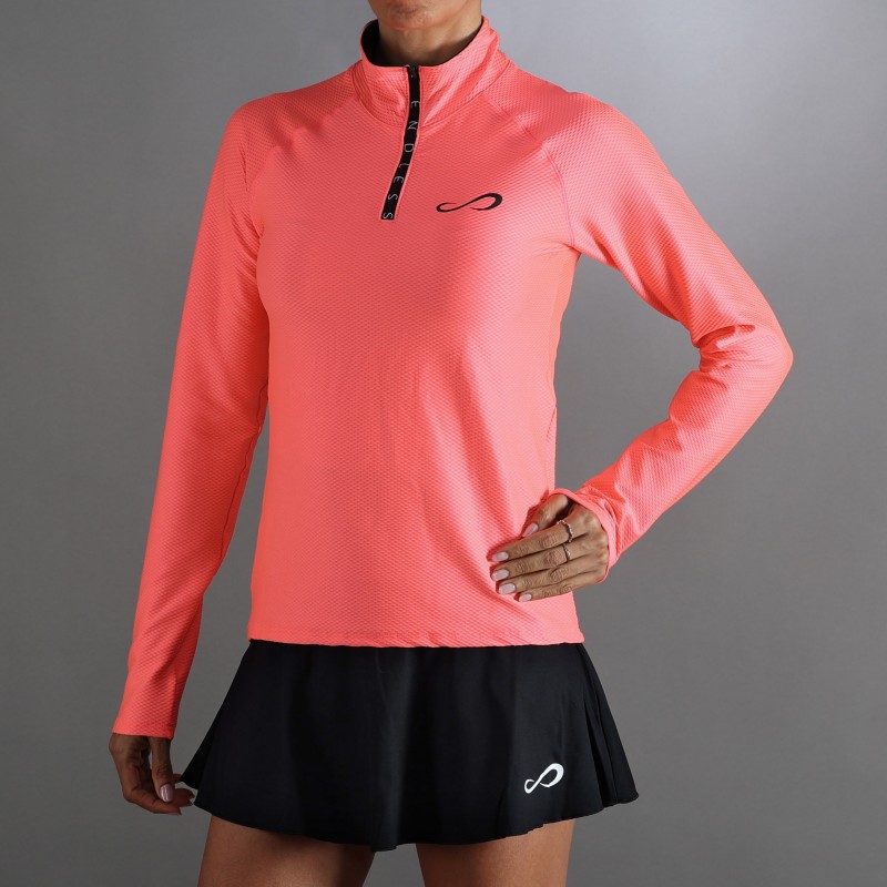 Sweatshirt Endless Kirsch Iconic Bright Coral