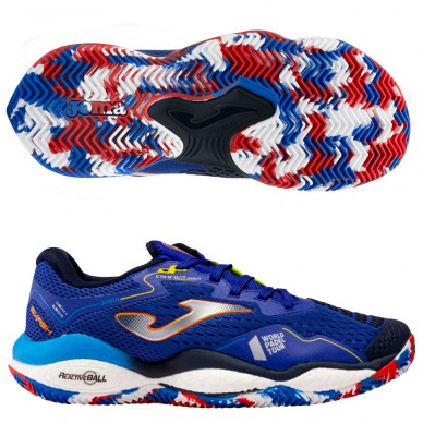 Joma Smash 2304 blue black 2024 padel shoes