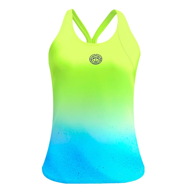 T-shirt Bidi Badu Beach Spirit Tank yellow blue