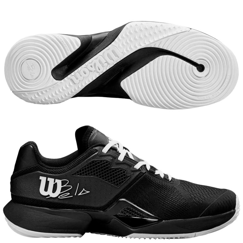 Wilson Bela Tour black white 2025 padel shoes