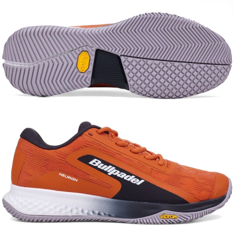 Bullpadel Neuron Vibram 25V Orange 2025 Padel Shoes