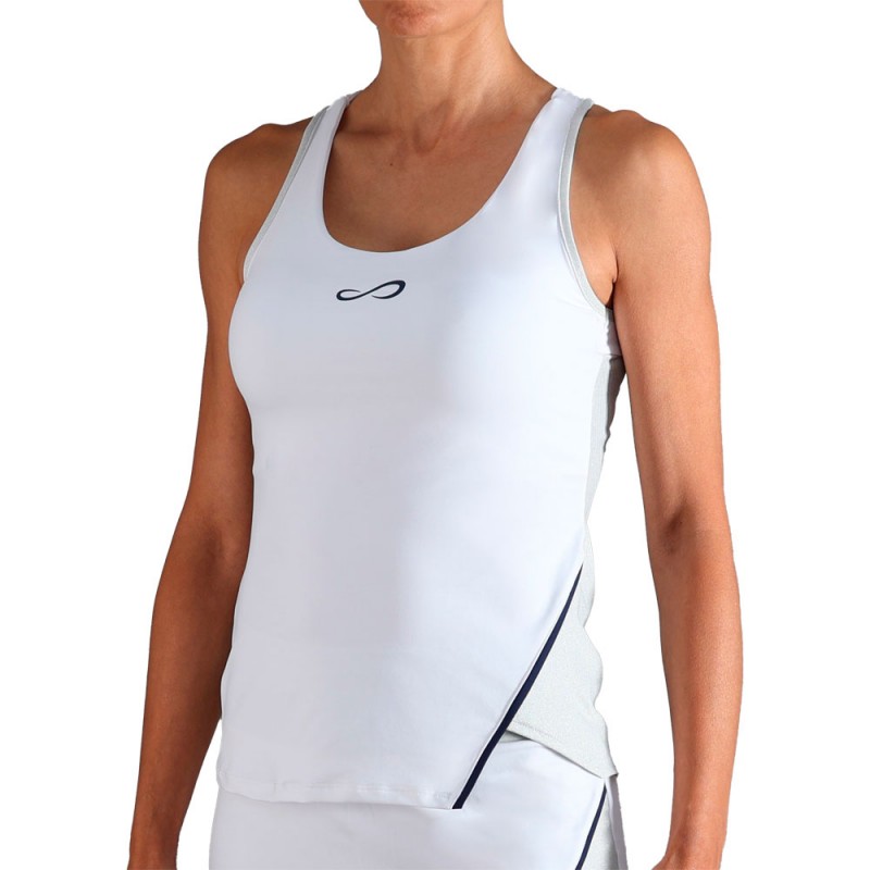 T-Shirt Endless Zephyr white silver