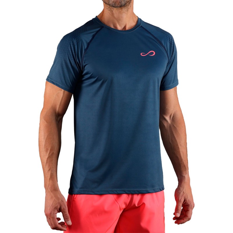 T-shirt Endless Feisty Hexagon Abyss Blue