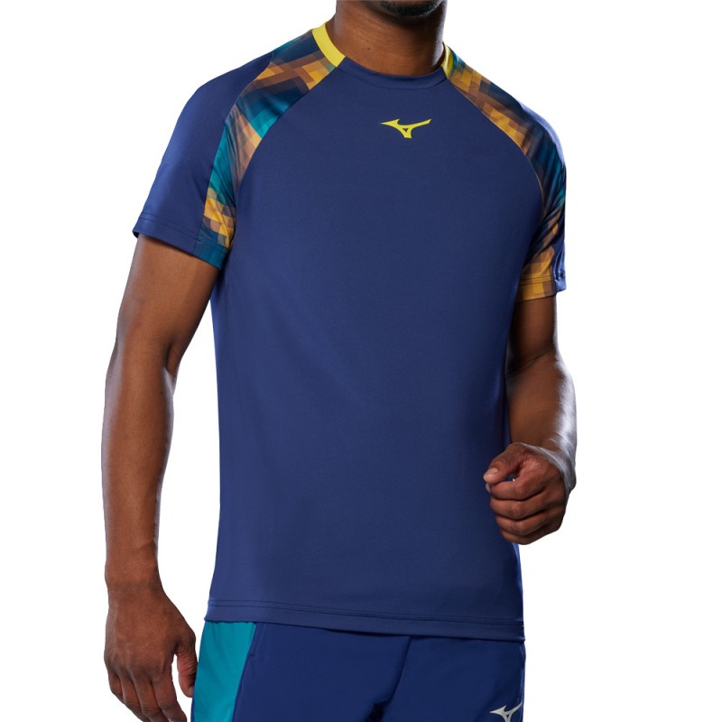 T-shirt Mizuno Tennis Shadow TEE Light Blue