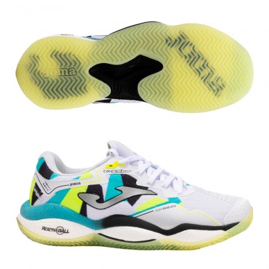 Joma Smash Men 2532 White Blue 2025 Padel Shoes