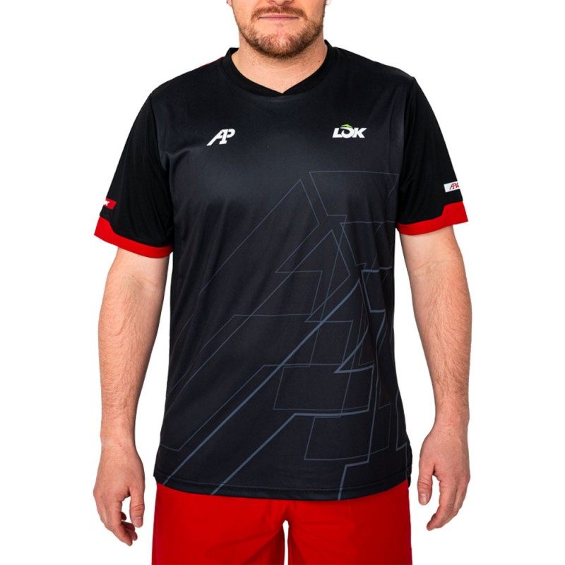 T-shirt Lok Pikes A1Padel black