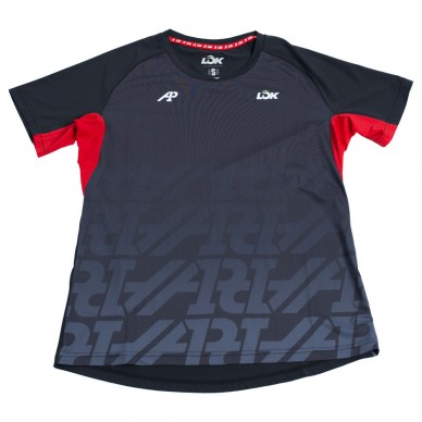 T-shirt Lok Hood A1Padel black