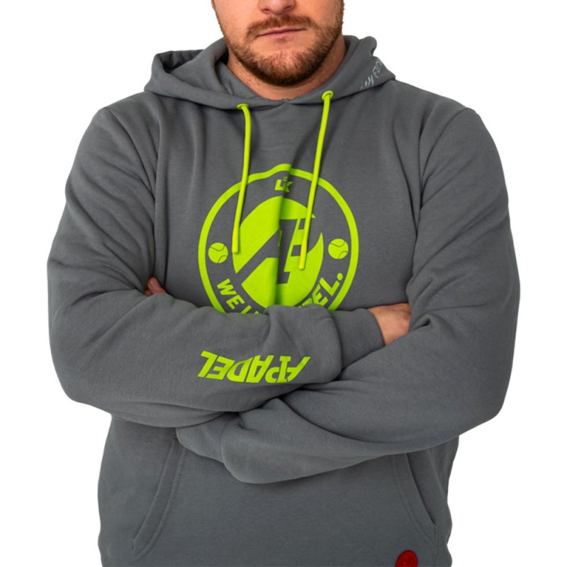 Sweatshirt Lok Gross A1Padel gray