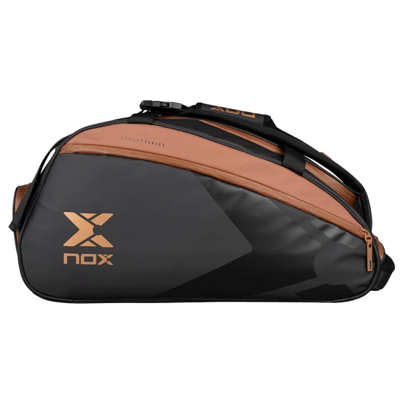 Nox Luxury Open Series Black Brown padel bag