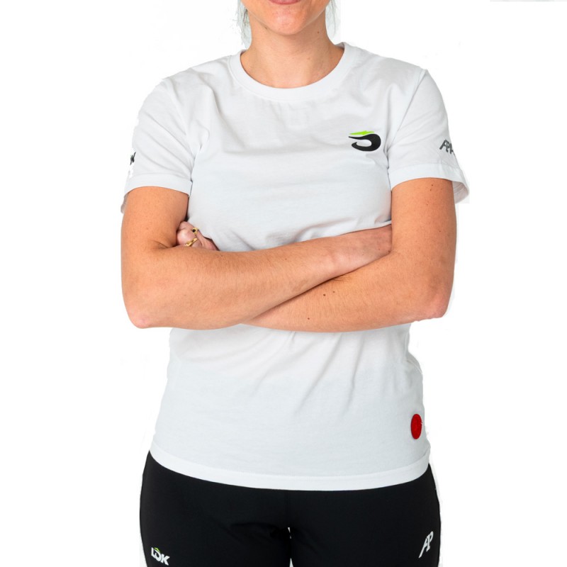 T-shirt Lok Glacier Woman A1Padel white