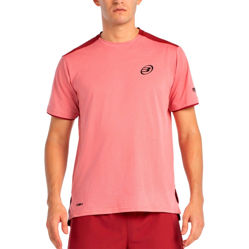 T-shirt Bullpadel Marsic hibiscus melange