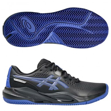 Asics Gel Challenger 15 Clay black dark cobalt 2025 padel shoes