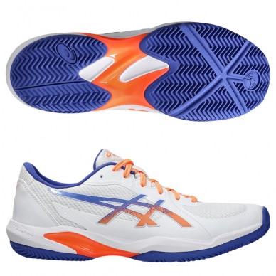Asics Solution Swift FF2 Padel white dark cobalt 2025 Padel Shoes