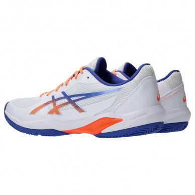 Asics Solution Swift FF2 Padel white dark cobalt 2025 Padel Shoes