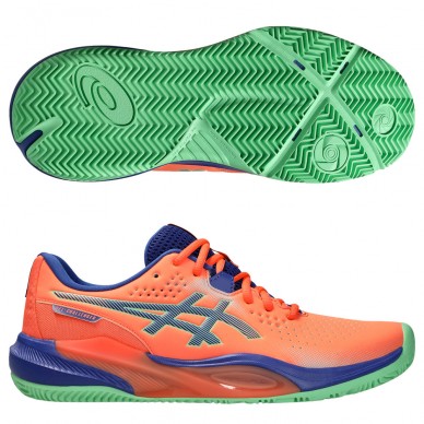 Asics Gel Challenger 15 Padel vivid coral dark cobalt 2025 padel shoes