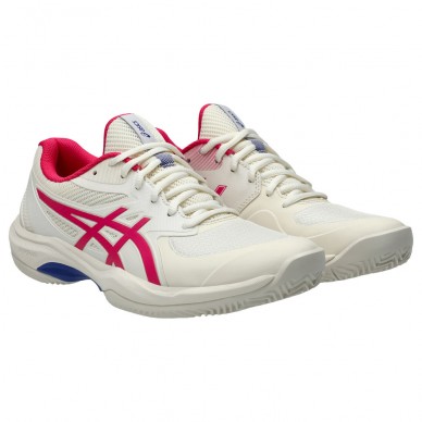 Asics Game FF Clay cream bright rose 2025 Padel Shoes