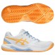 Asics Gel Dedicate 8 Padel White Orange Glow 2025 Padel Shoes