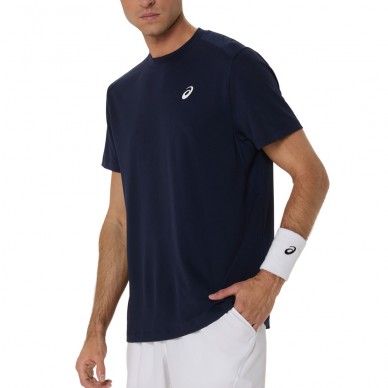 T-shirt Asics Court SS Top navy blue