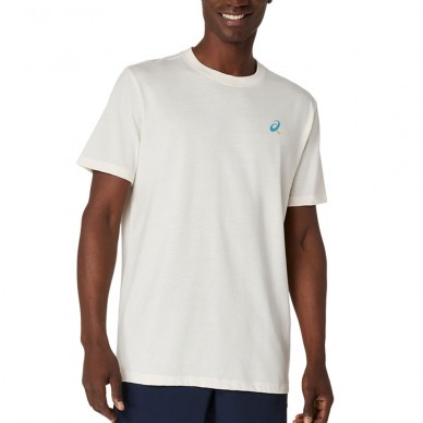 T-shirt Asics Court Graphics SS Top cream