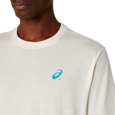 T-shirt Asics Court Graphics SS Top cream