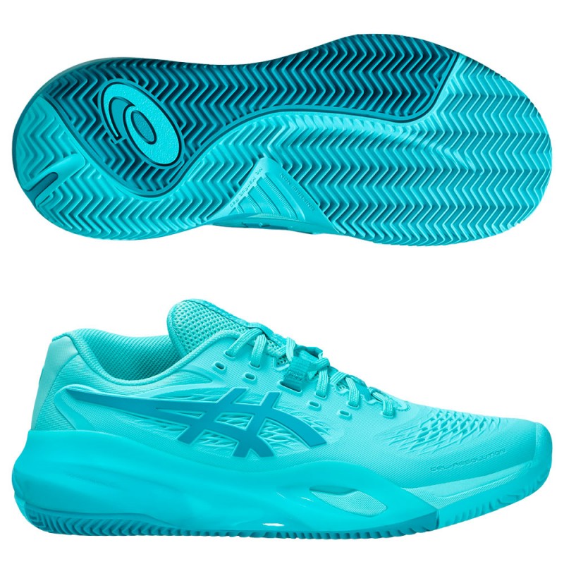 Asics Gel Resolution X Clay ice mint lagoon 2025 Padel Shoes