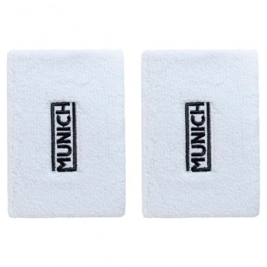 Wristbands Munich Logo Brand White