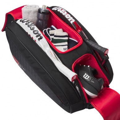 Wilson Bela V3 black red 2025 Padel Bag
