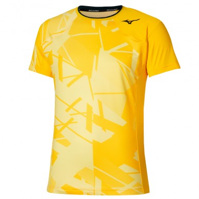 T-shirt Mizuno Daybreakers Shadow Graphic yellow