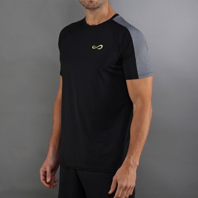 T-shirt Endless Vector black grey