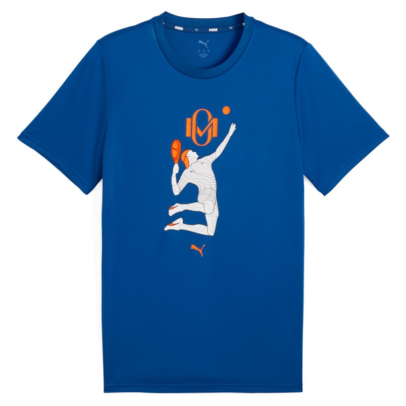T-shirt Puma Individual Momo Graphic blue