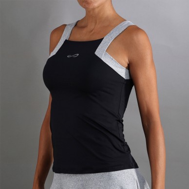 T-shirt Endless Breeze black grey