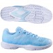Babolat Sensa Women cyan blue white 2025 padel shoes